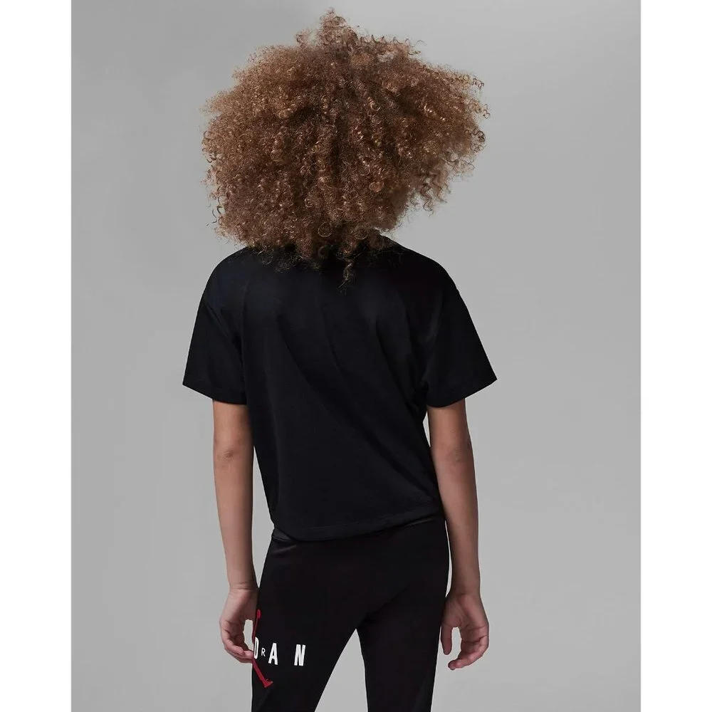 NWT Jordan Big Kids' T-Shirt in‎ Black Size Medium